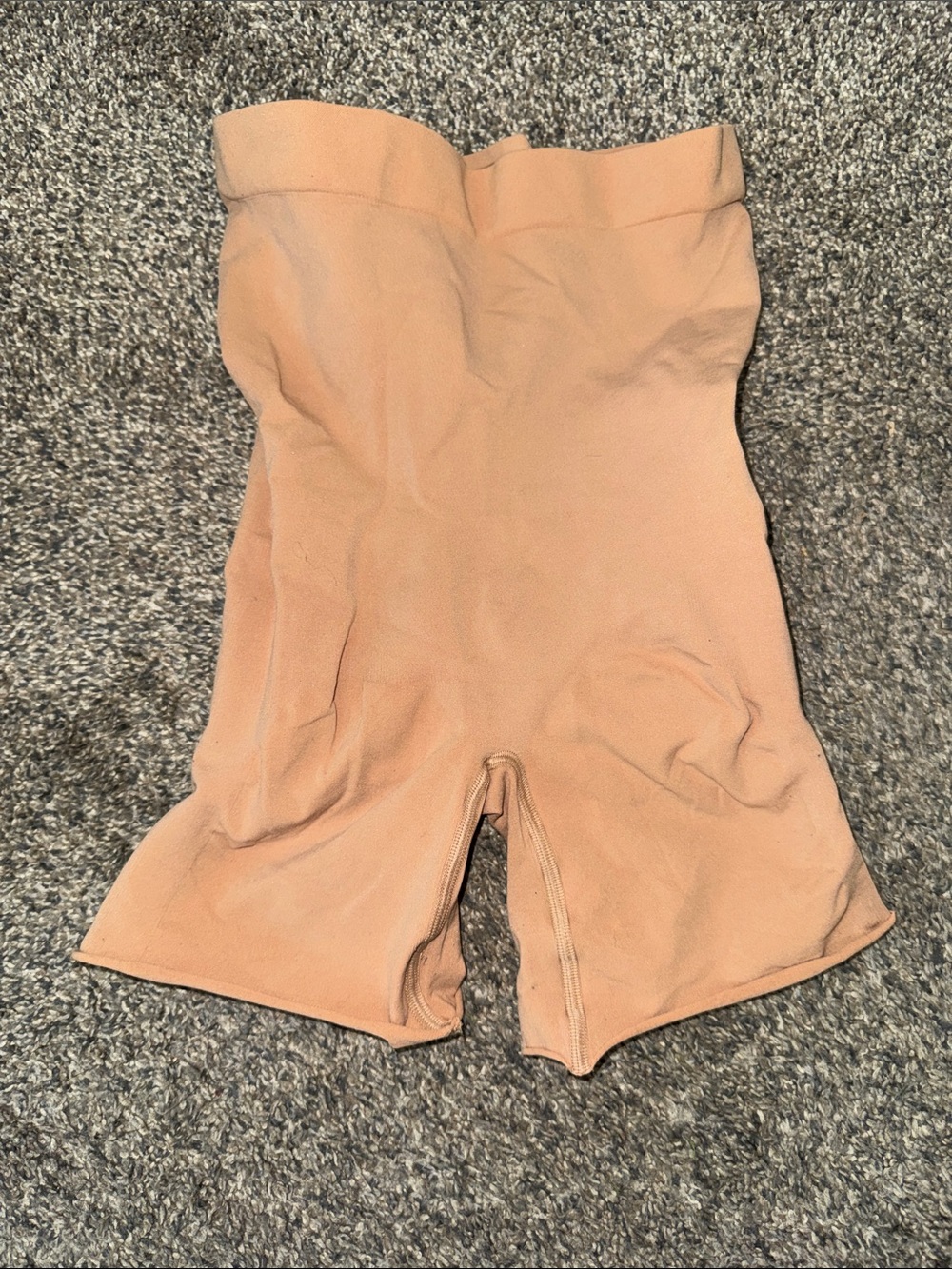 SKIMS High-Waist Sculpting Shorts Tan Sz 4XL-5XL quiet luckily slimming shaping